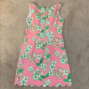 Lilly Pulitzer pink and green dress